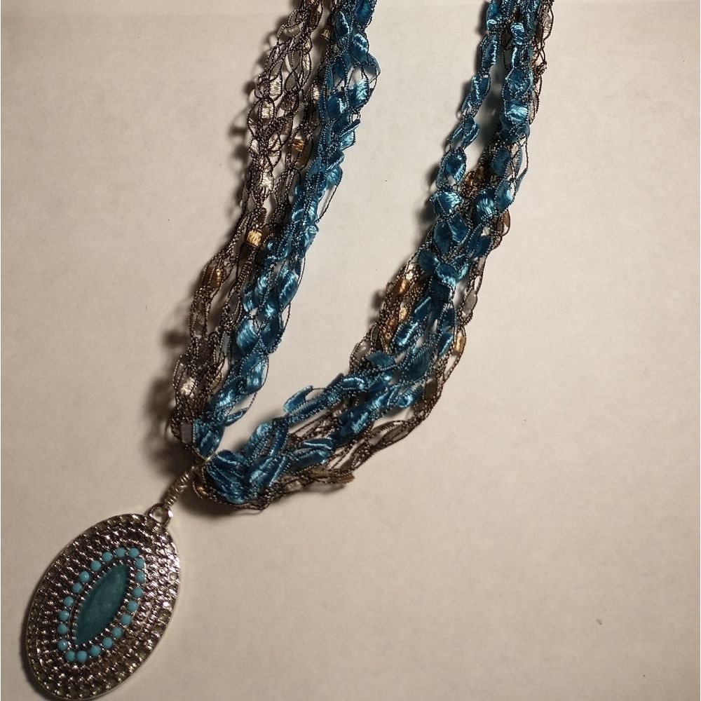 Ladder Ribbon Necklace!